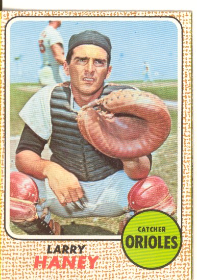 1968 Topps #42 Larry Haney