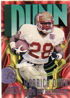 1997 SkyBox Impact Rave #220 Warrick Dunn