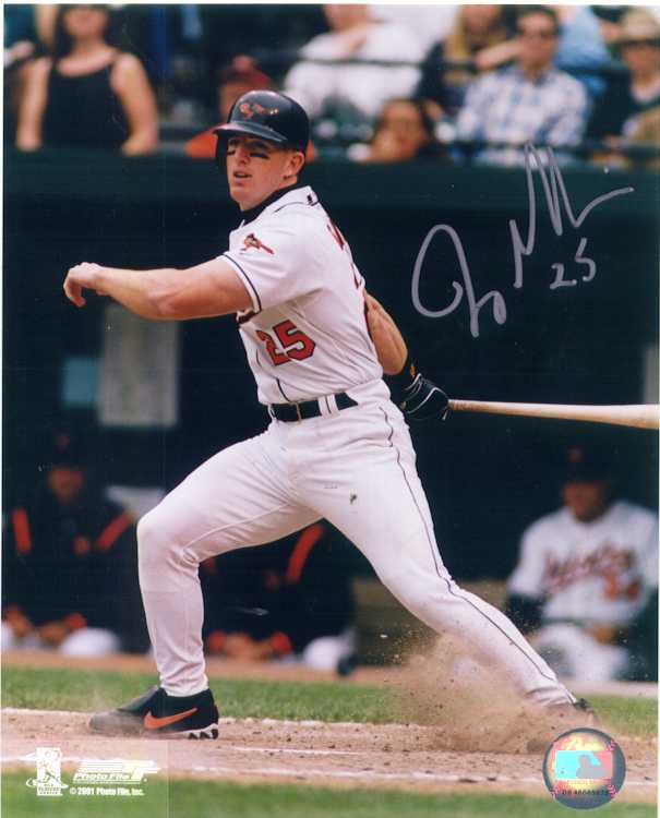 Jay Gibbons Autographed 8 x 10 Photo