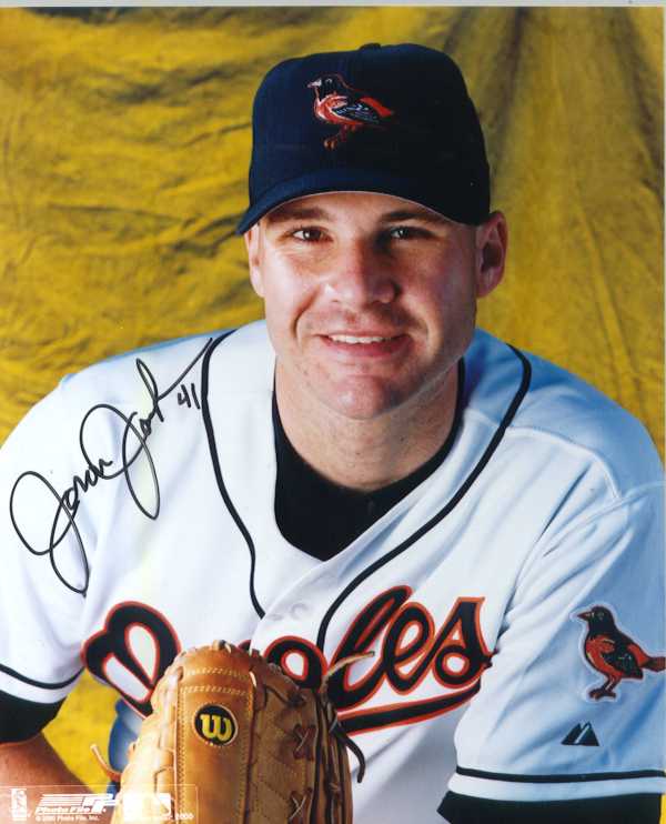 Jason Johnson Autographed 8 x 10 Photo
