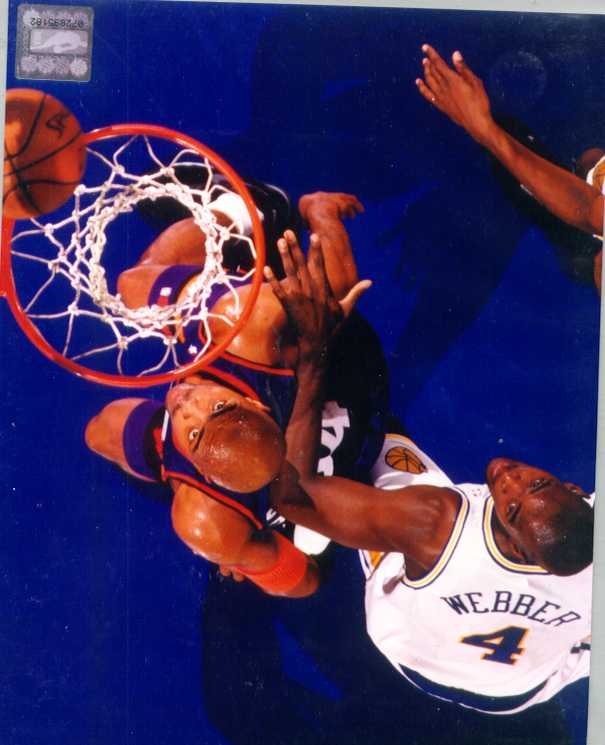 Chris Webber 8 x 10 Color Photo