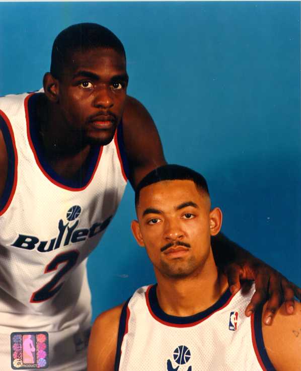 Chris Webber & Juwan Howard 8 x 10 Color Photo