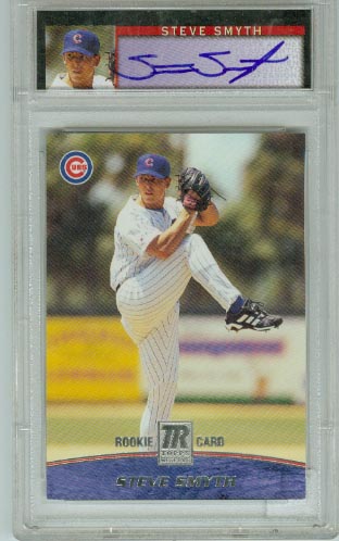 2001 Topps Reserve Rookie Autographs PSA #139 Steve Smyth