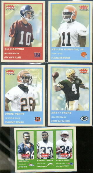 2004 Fleer Tradition Blue #343 Chris Perry