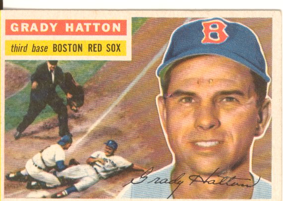 1956 Topps #26 Grady Hatton