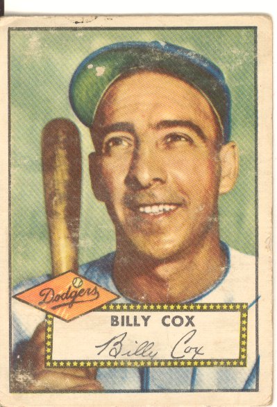 1952 Topps #232 Billy Cox