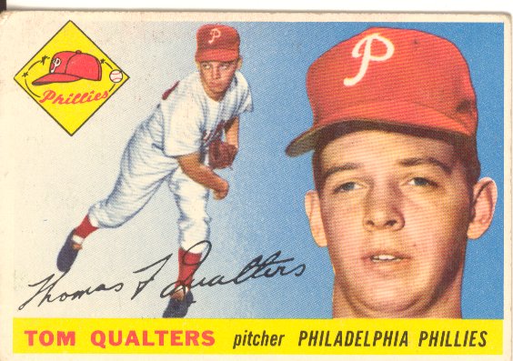 1955 Topps #33 Tom Qualters