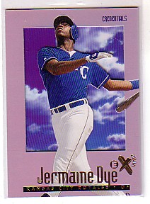 1997 E-X2000 Credentials #25 Jermaine Dye