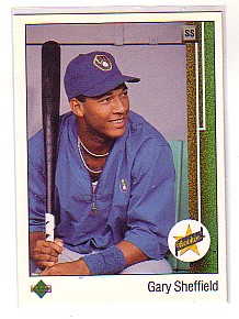 1989 Upper Deck #13 Gary Sheffield RC