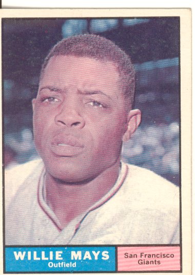 1961 Topps #150 Willie Mays