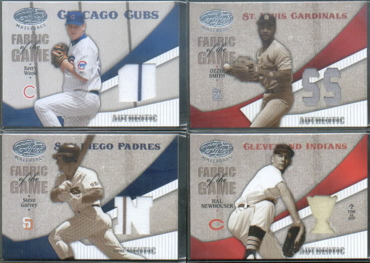 2004 Leaf Certified Materials Fabric of the Game AL/NL #195 Steve Garvey Jsy/100