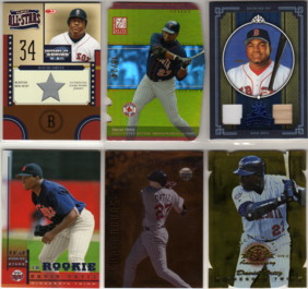 1998 Leaf Fractal Matrix Die Cuts #183 David Ortiz GLR GZ