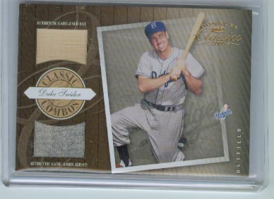 2001 Donruss Classics Combos #22 Duke Snider/100