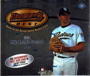2004 Bowman's Best Baseball Hobby Box