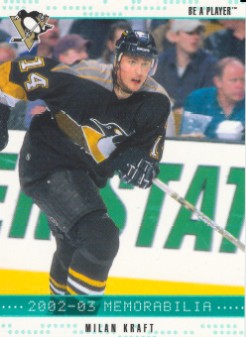 2002-03 BAP Memorabilia Emerald #18 Milan Kraft
