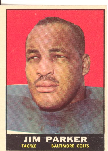 1961 Topps #6 Jim Parker