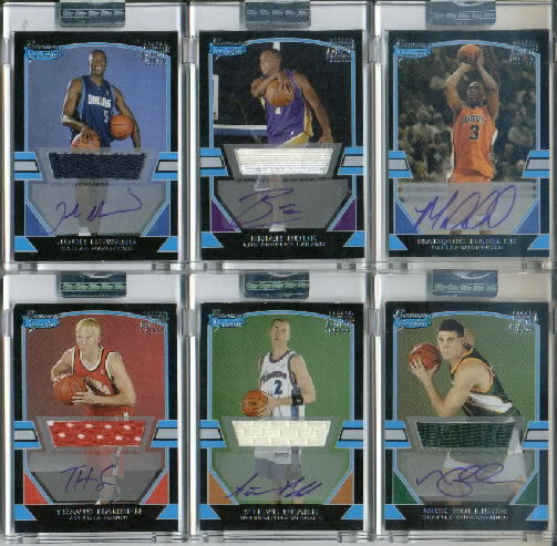 2003-04 Bowman Signature Edition #100 Steve Blake JSY AU RC