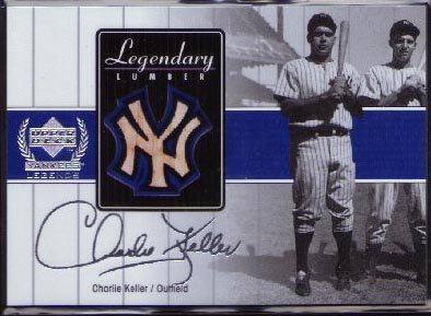 2000 Upper Deck Yankee Legends #CK-LL, CHARLIE KELLER