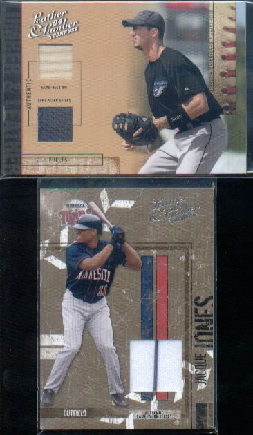 2004 Leather and Lumber Materials Jersey #80 Jacque Jones/250