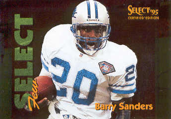 1995 Select Certified Select Few 1028 #4 Barry Sanders