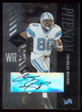 2003 Leaf Limited #144 Charles Rogers AU RC