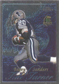 1996 Topps Chrome Tide Turners #TT14 Barry Sanders