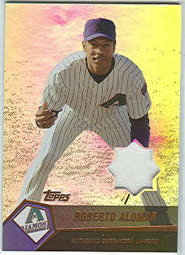 2004 Topps Clubhouse Copper Relics #RA Roberto Alomar Uni