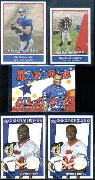 2004 Bazooka Originals Jerseys #BOBB Bernard Berrian