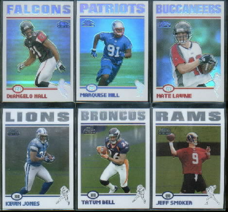 2004 Topps Chrome Refractors #176 DeAngelo Hall