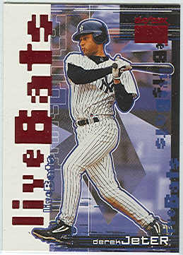 1999 SkyBox Premium Live Bats #11 Derek Jeter