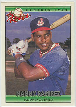 1992 Donruss Rookies #98 Manny Ramirez RC