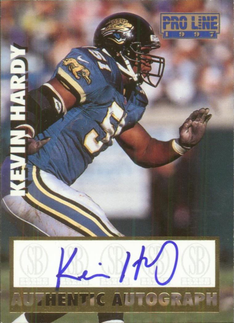 1997 Pro Line Autographs #29 Kevin Hardy