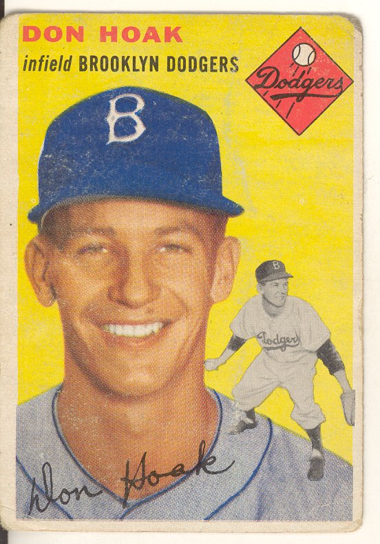 1954 Topps #211 Don Hoak