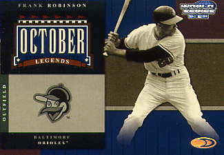 2004 Donruss World Series October Legends #7 Frank Robinson