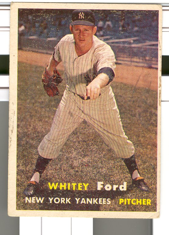 1957 Topps #25 Whitey Ford