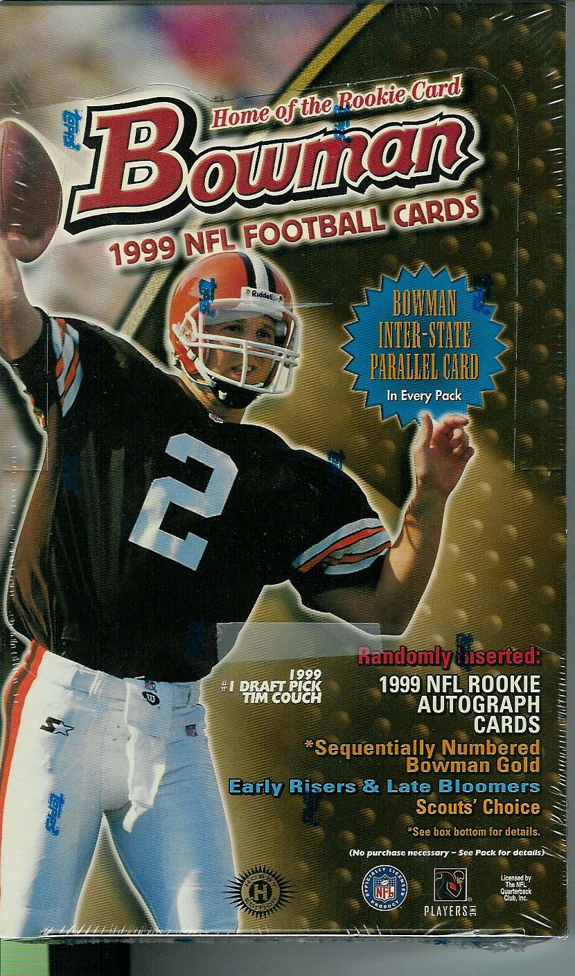 1999 BOWMAN FOOTBALL HOBBY SEALED BOX - McNABB ROOKIE