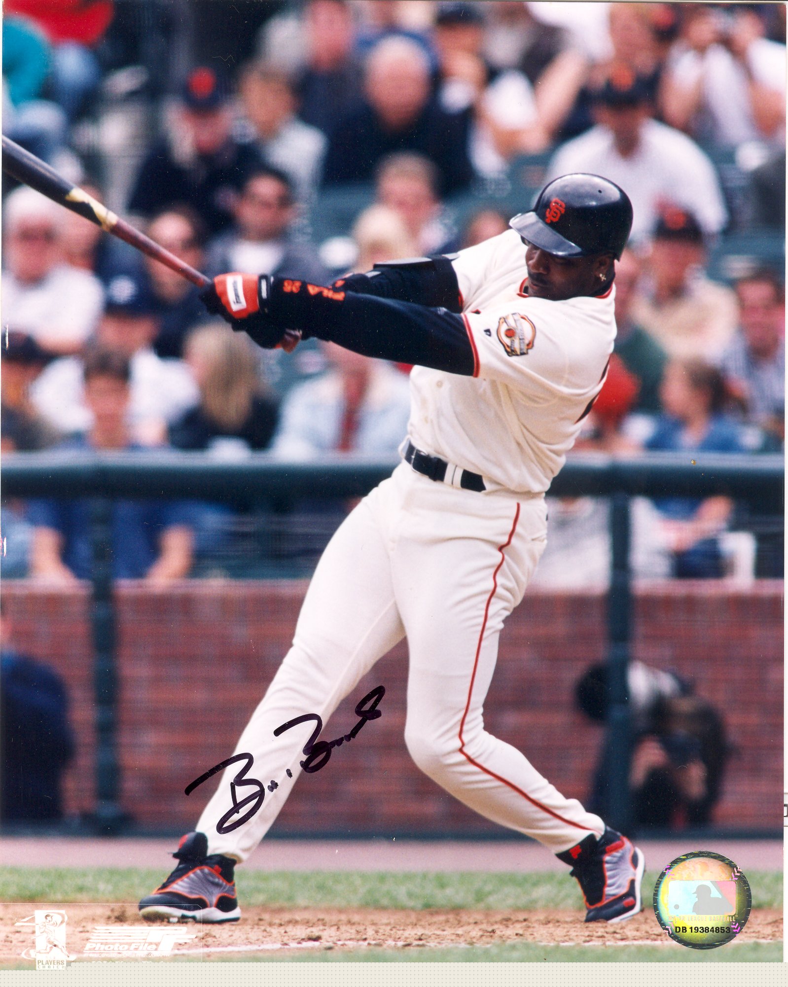 Barry Bonds signed 8 1/2 x  10  picture   $125.00