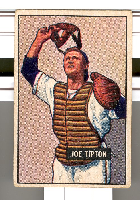 1951 Bowman #82 Joe Tipton