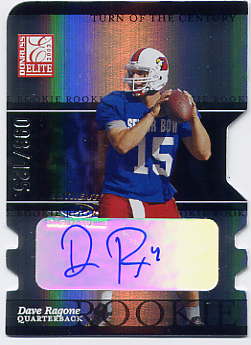2003 Donruss Elite Turn of the Century Autographs #105 Dave Ragone