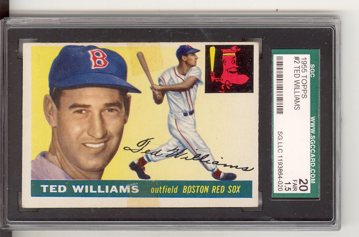 1955 Topps #2 Ted Williams