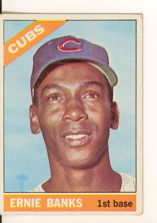 1966 Topps #110 Ernie Banks