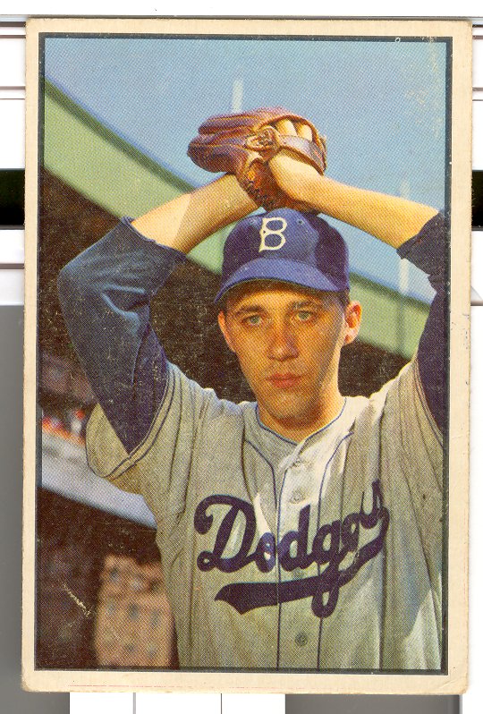 1953 Bowman Color #14 Billy Loes
