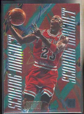 1995-96 Metal Scoring Magnets #4 Michael Jordan