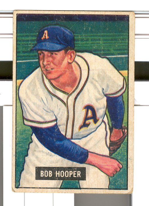1951 Bowman #33 Bob Hooper RC