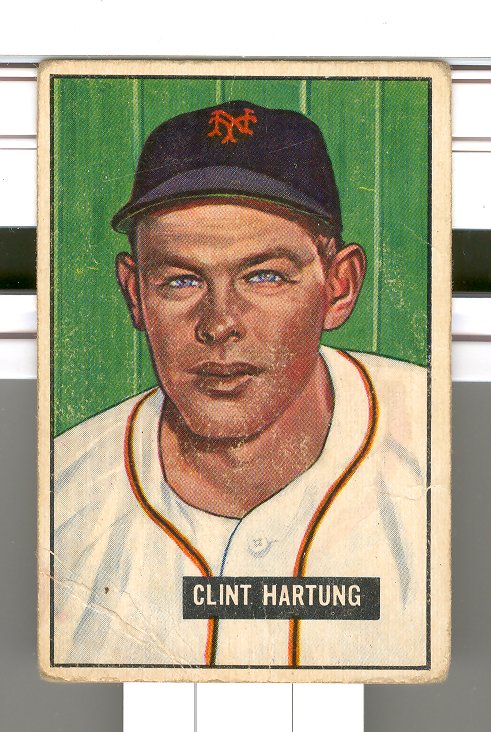 1951 Bowman #234 Clint Hartung