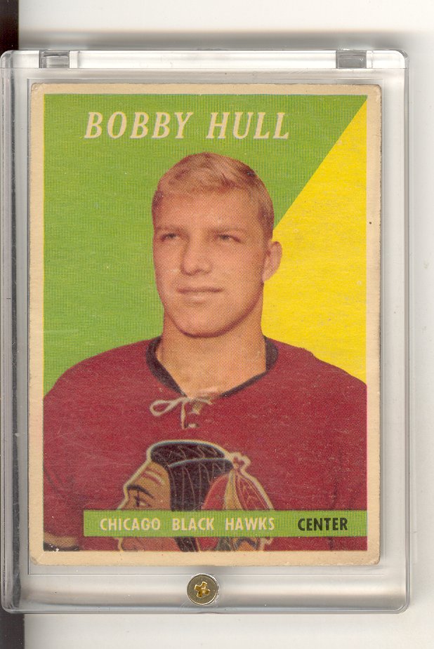 1958-59 Topps #66 Bobby Hull RC