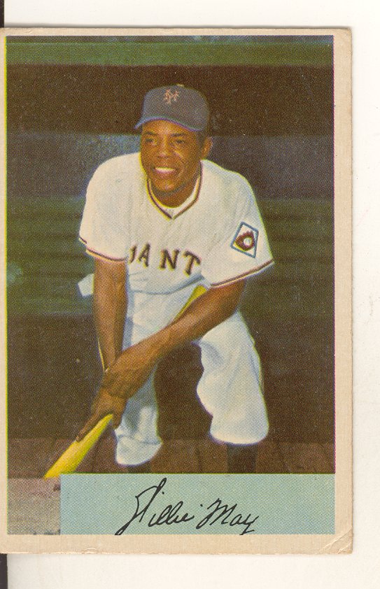 1954 Bowman #89 Willie Mays