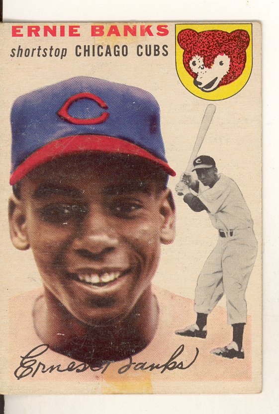 1954 Topps #94 Ernie Banks RC