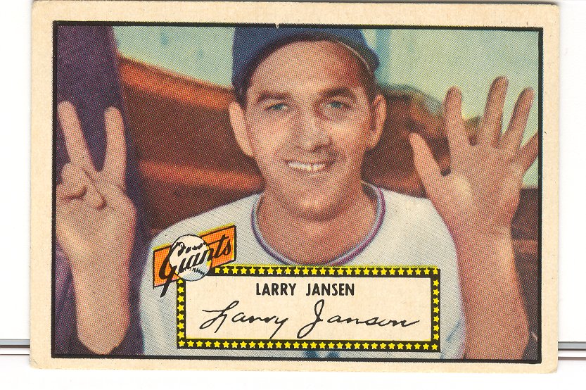 1952 Topps #5 Larry Jansen