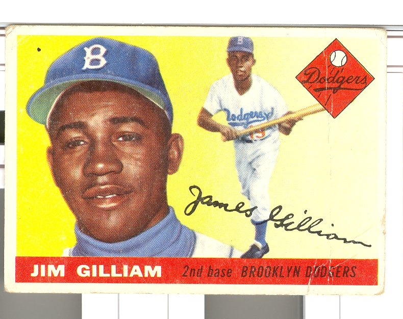 1955 Topps #5 Jim Gilliam